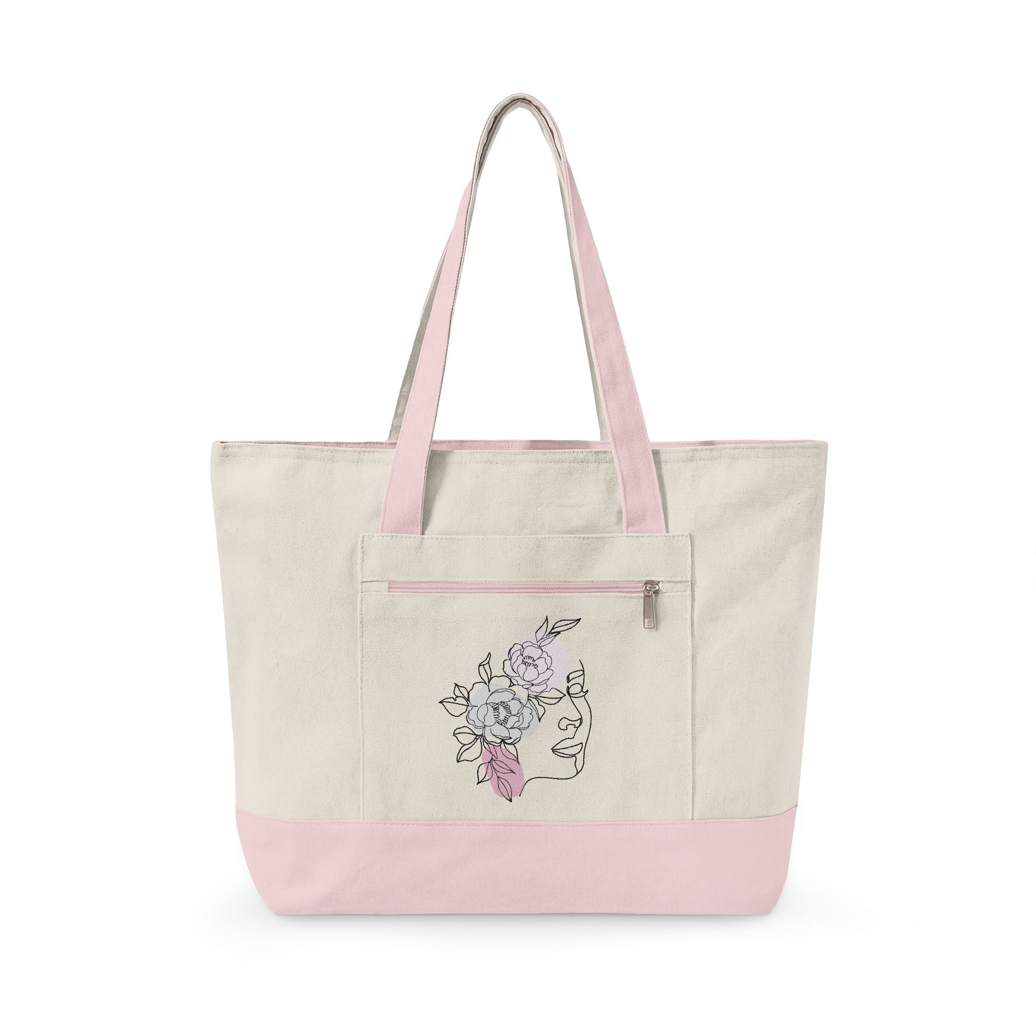 Believe Floral  - Tote Bag
