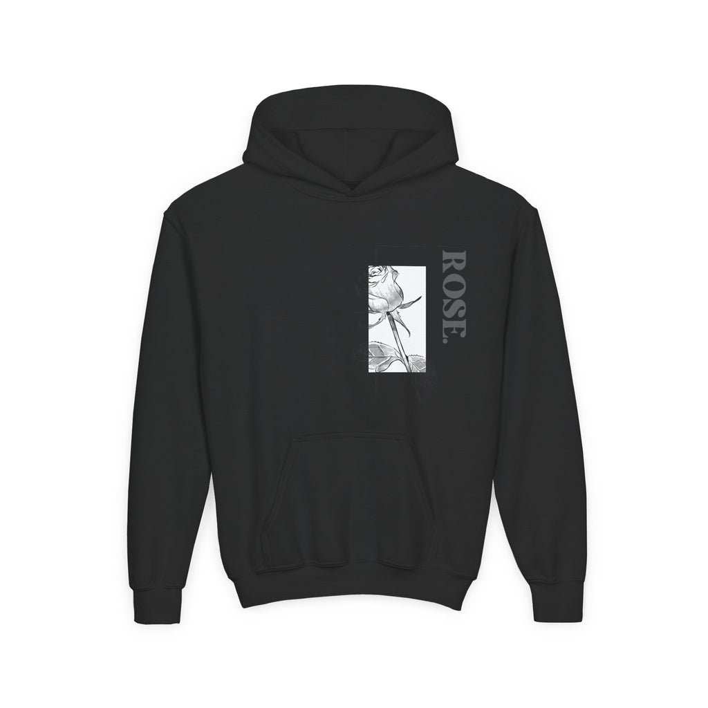 Youth Rose Graphic Hoodie