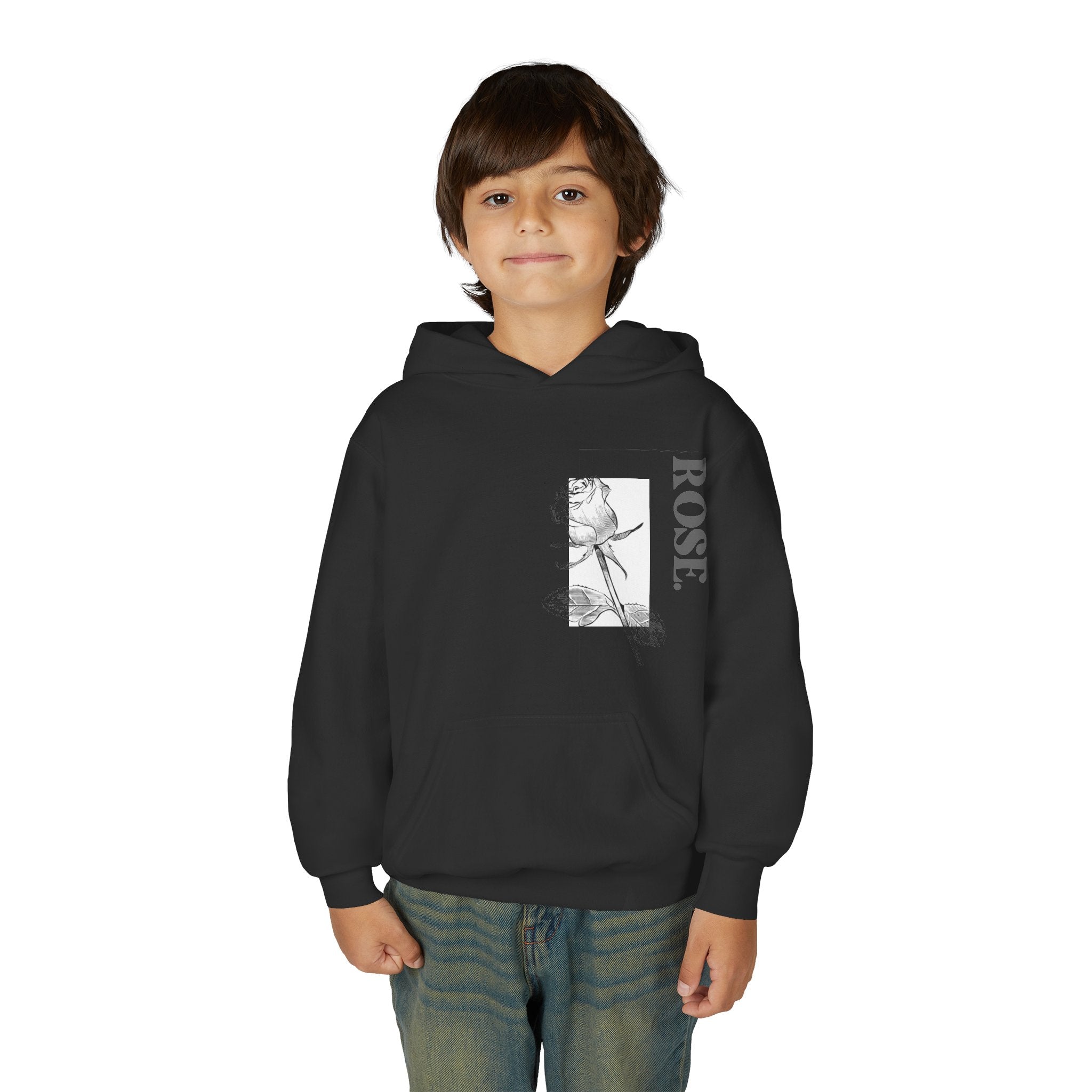 Youth Rose Graphic Hoodie